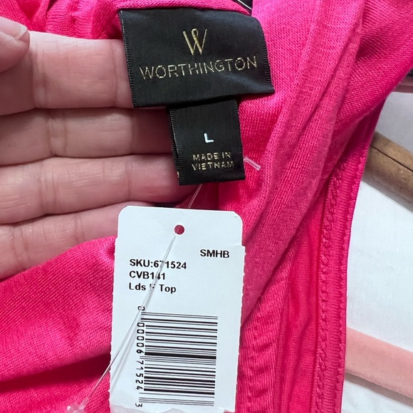 NWT Worthington Top size L - Picture 4 of 5